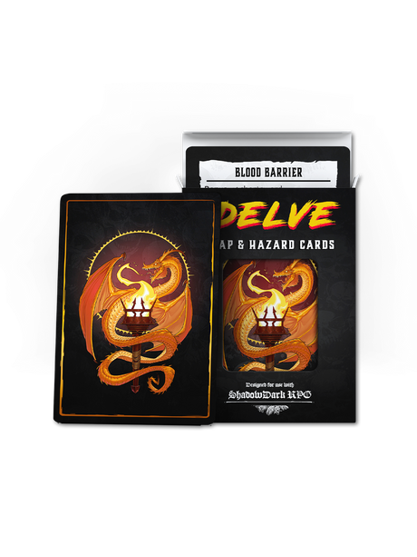 DELVE Trap Card Deck (Shadowdark)