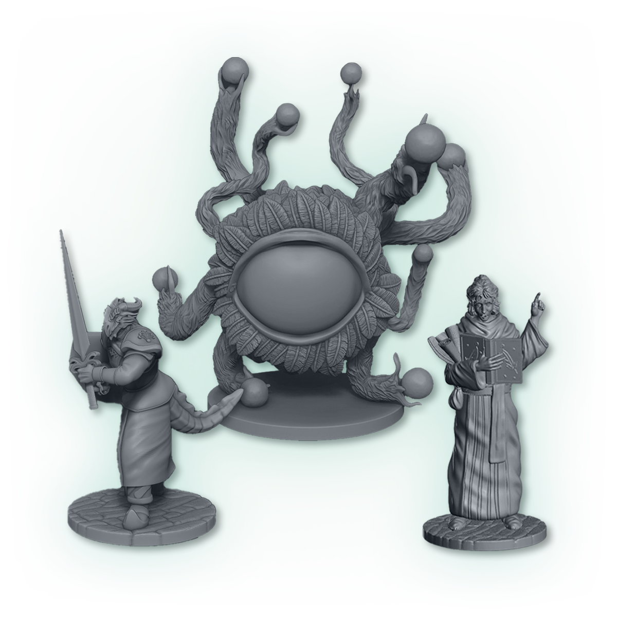 Heretic, Scribe, and Seraphic Seer – STL Bundle