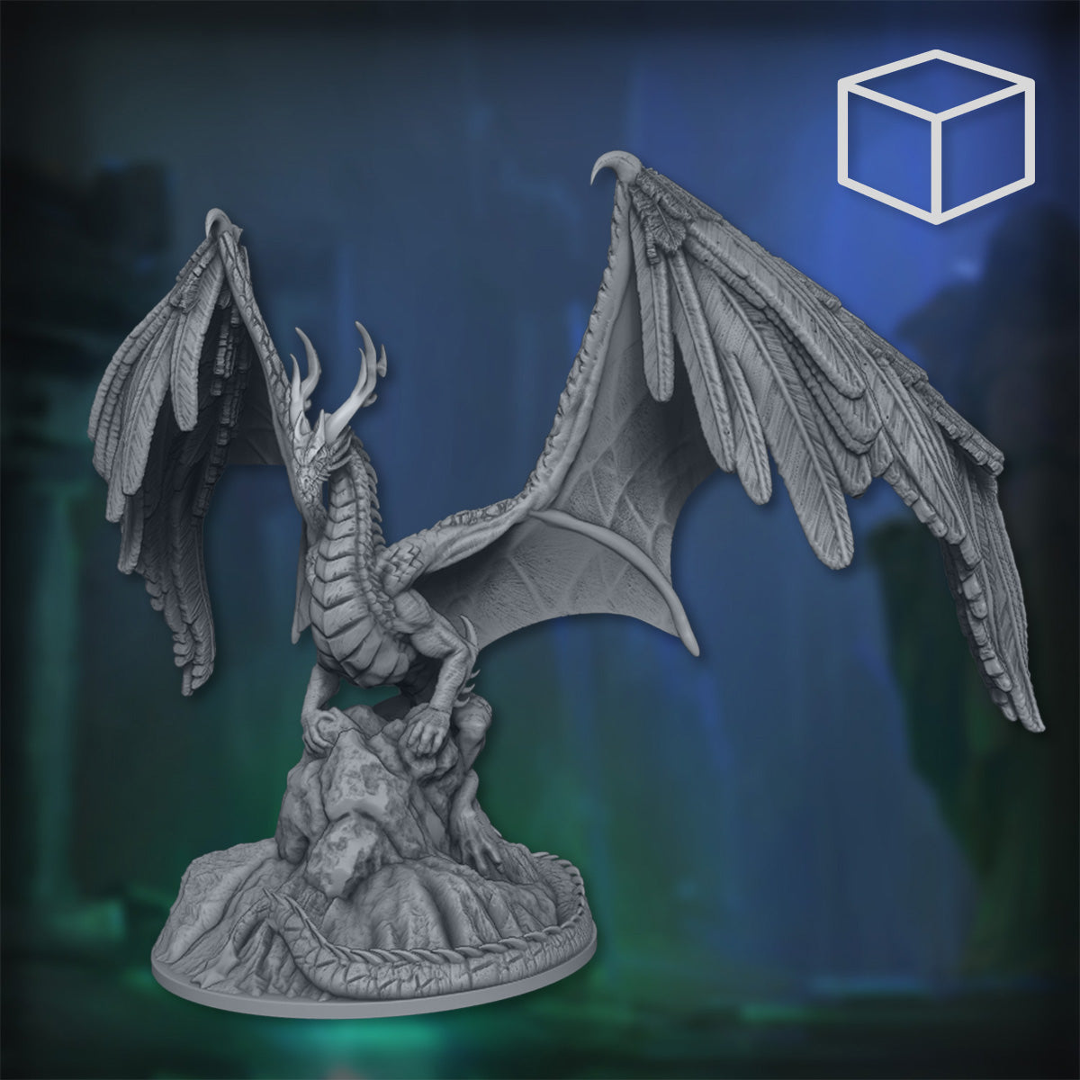 Celestial Dragon – 3D STL File