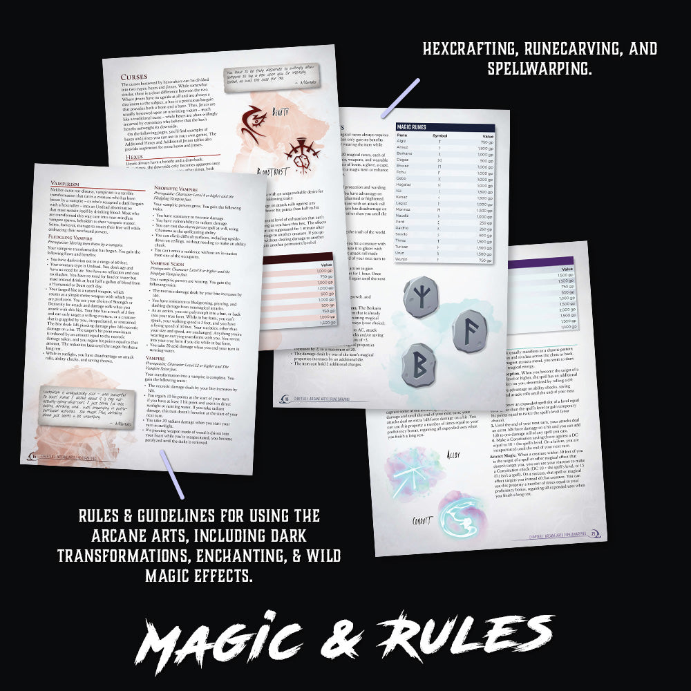 Milando's Guide to Magical Marvels Hardcover & PDF