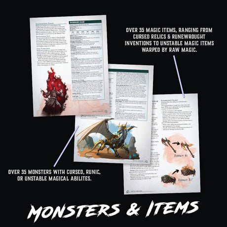 Milando's Guide to Magical Marvels Hardcover & PDF