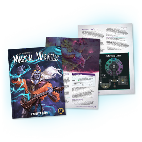 Milando's Guide to Magical Marvels Hardcover & PDF