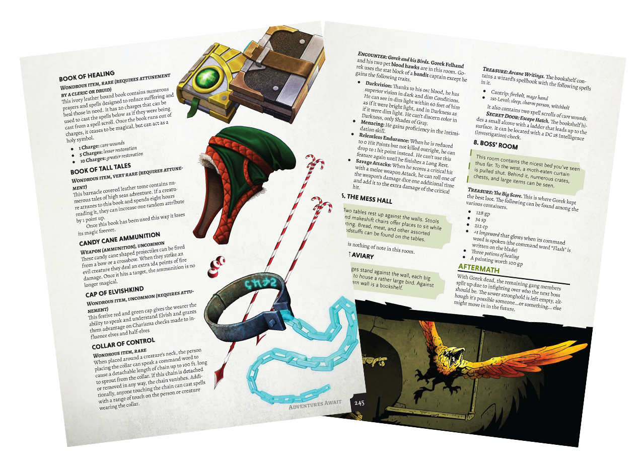 PDF – Adventures Await! 5E D&D Adventure Anthology