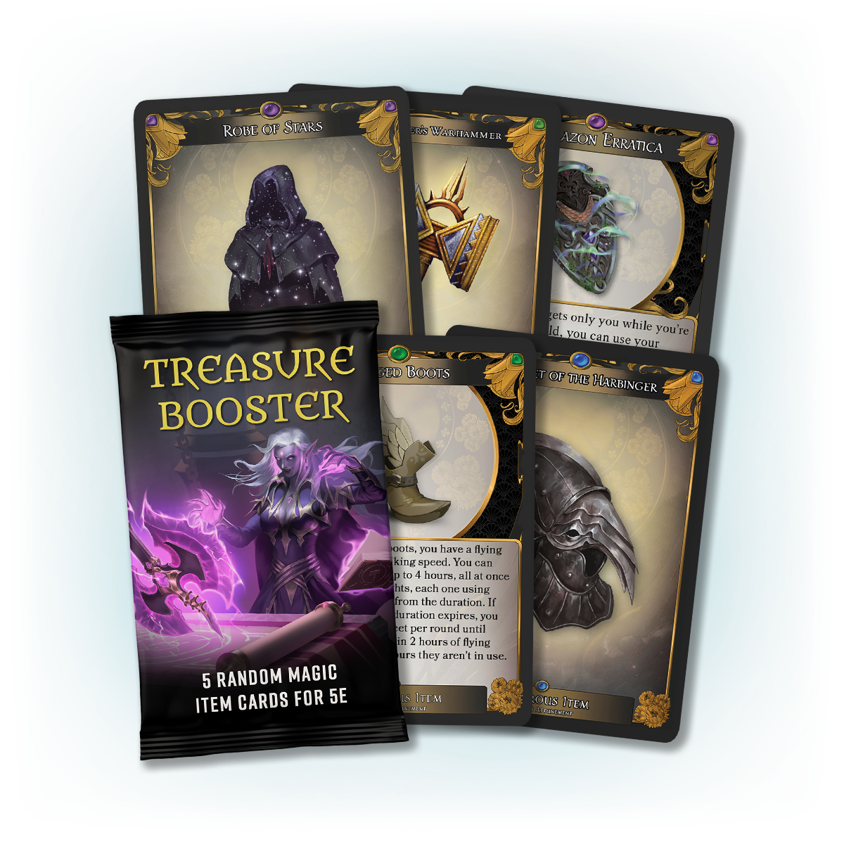 5E Magic Items Booster 5-Pack