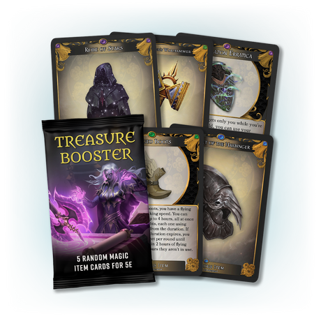 5E Magic Items Booster 5-Pack