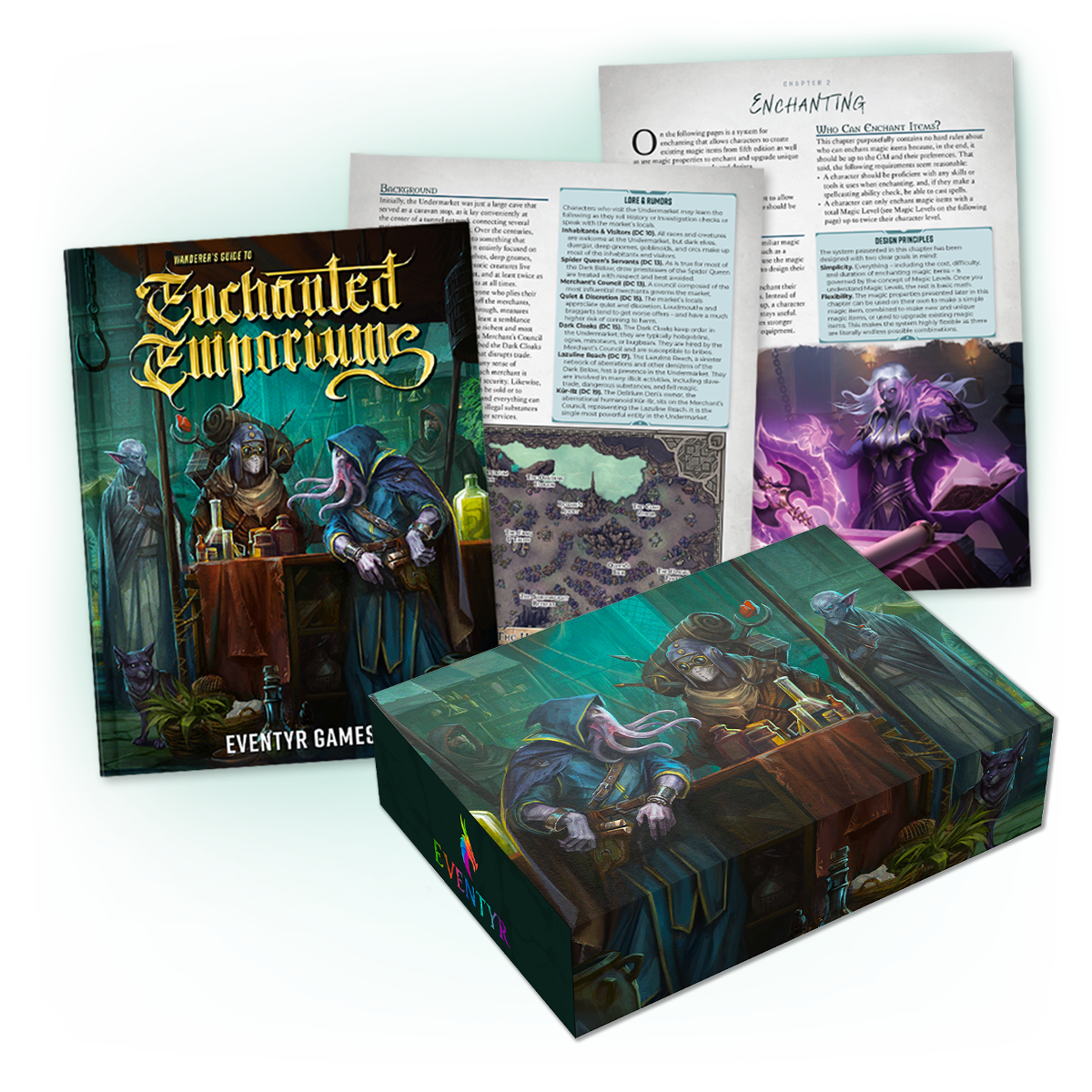 Wanderer's Guide to Enchanted Emporiums Deluxe Box