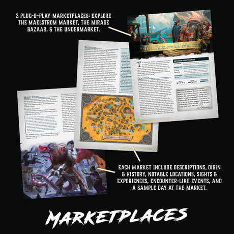 Wanderer's Guide to Enchanted Emporiums Hardcover & PDF
