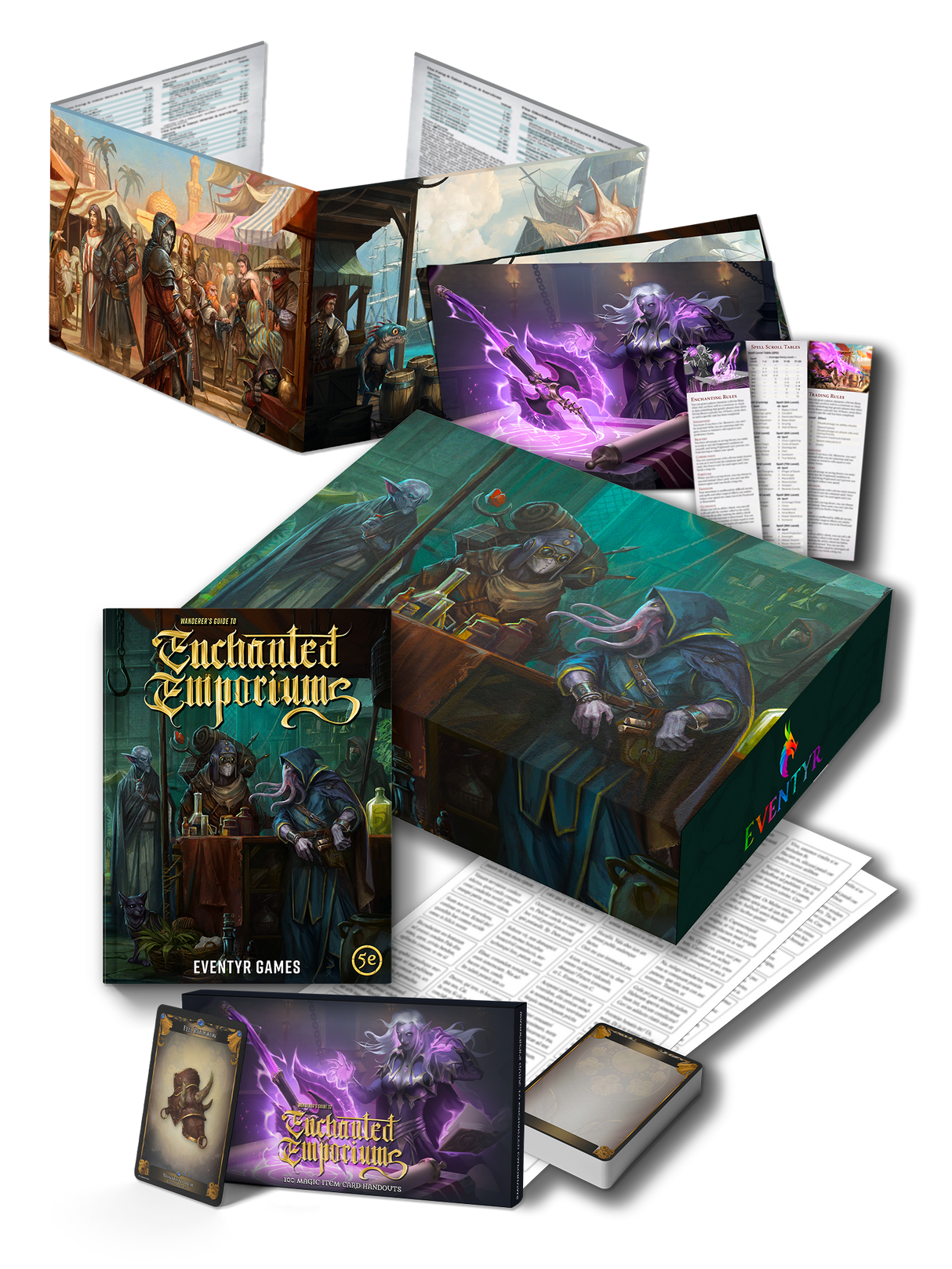 Wanderer's Guide to Enchanted Emporiums Bundle (pre-order)