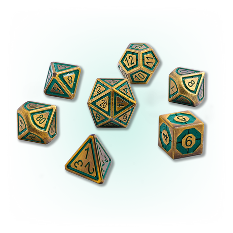 Merchant's Metal Dice Set