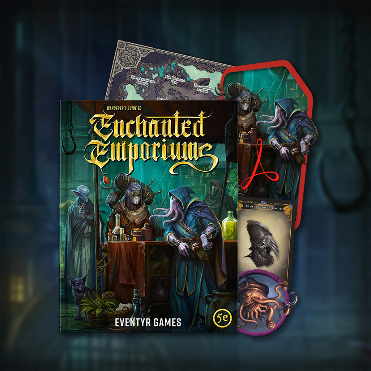 Wanderer's Guide to Enchanted Emporiums Hardcover & PDF
