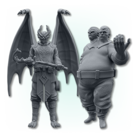 Enchanted Emporium's Merchants – STL Bundle