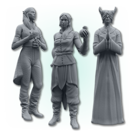 Enchanted Emporium's Merchants – STL Bundle