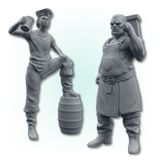 Enchanted Emporium's Merchants – STL Bundle