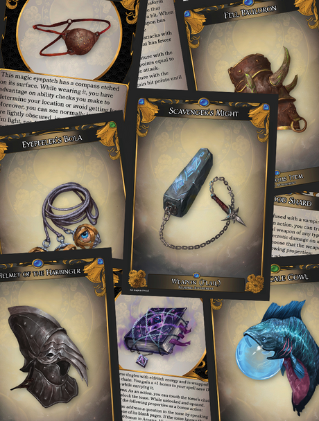 Wanderer's Guide to Enchanted Emporiums – Card Deck