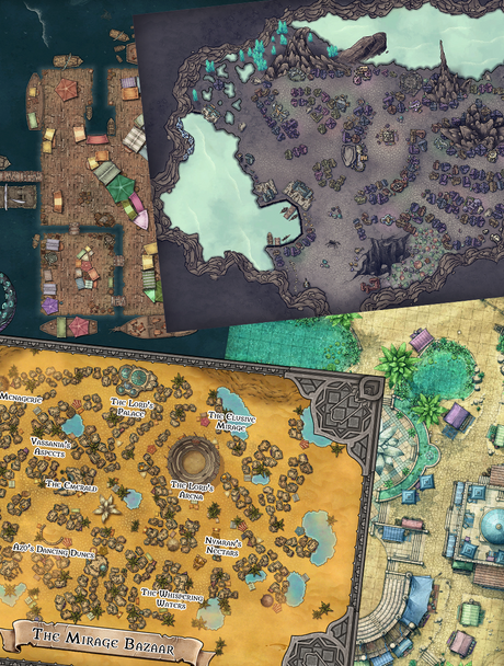 Wanderer's Guide to Enchanted Emporiums Hardcover & PDF