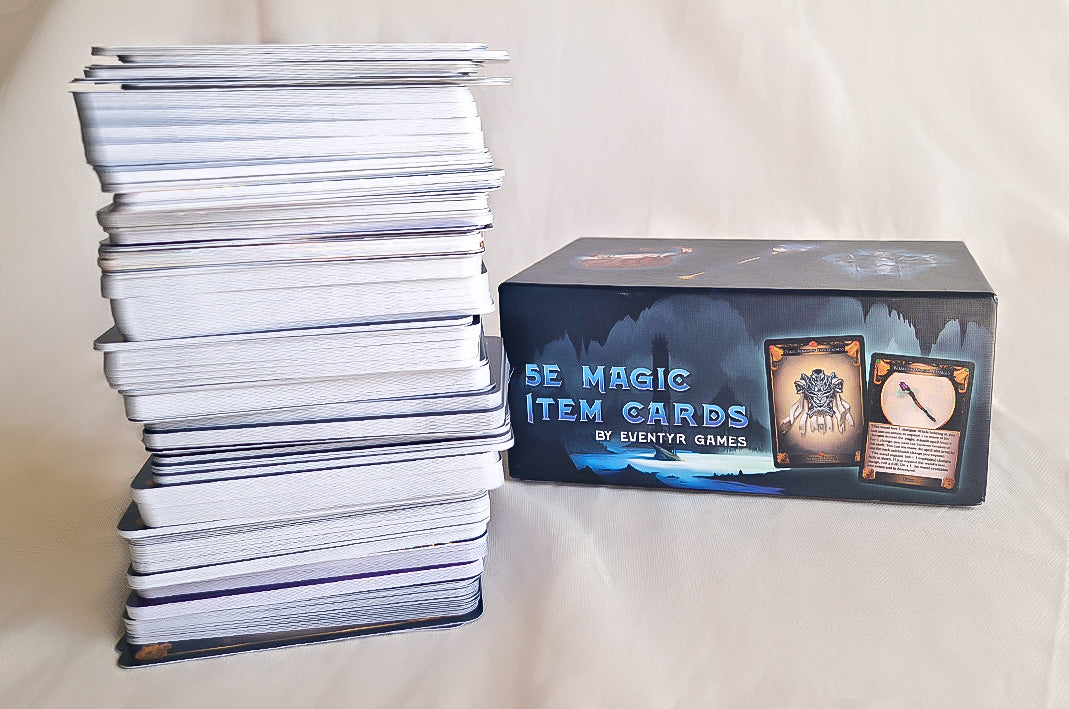 5E Magic Item Cards Box Set Eventyr Games