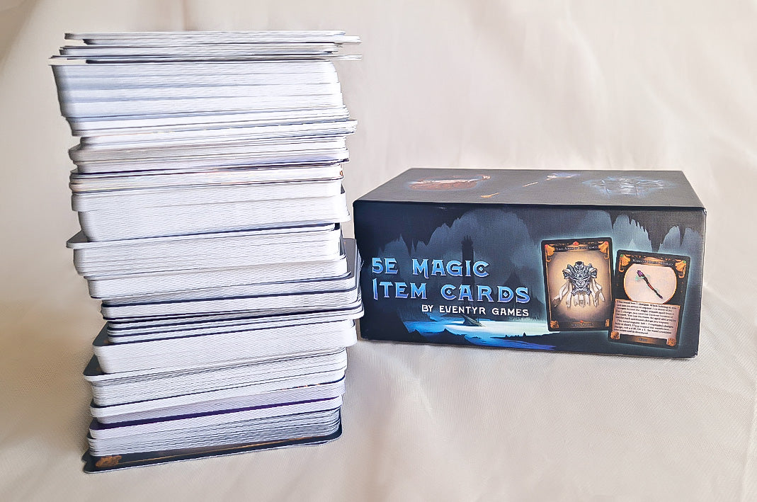 5E Magic Item Cards – Box Set