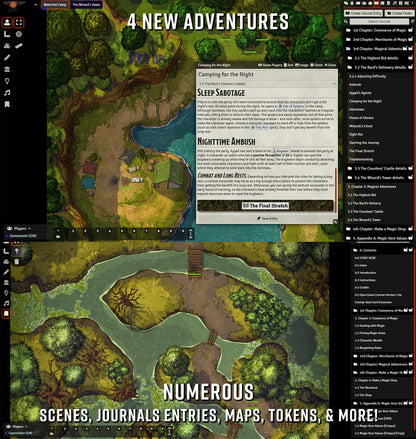 Foundry VTT – Wanderer's Guide to Merchants & Magic