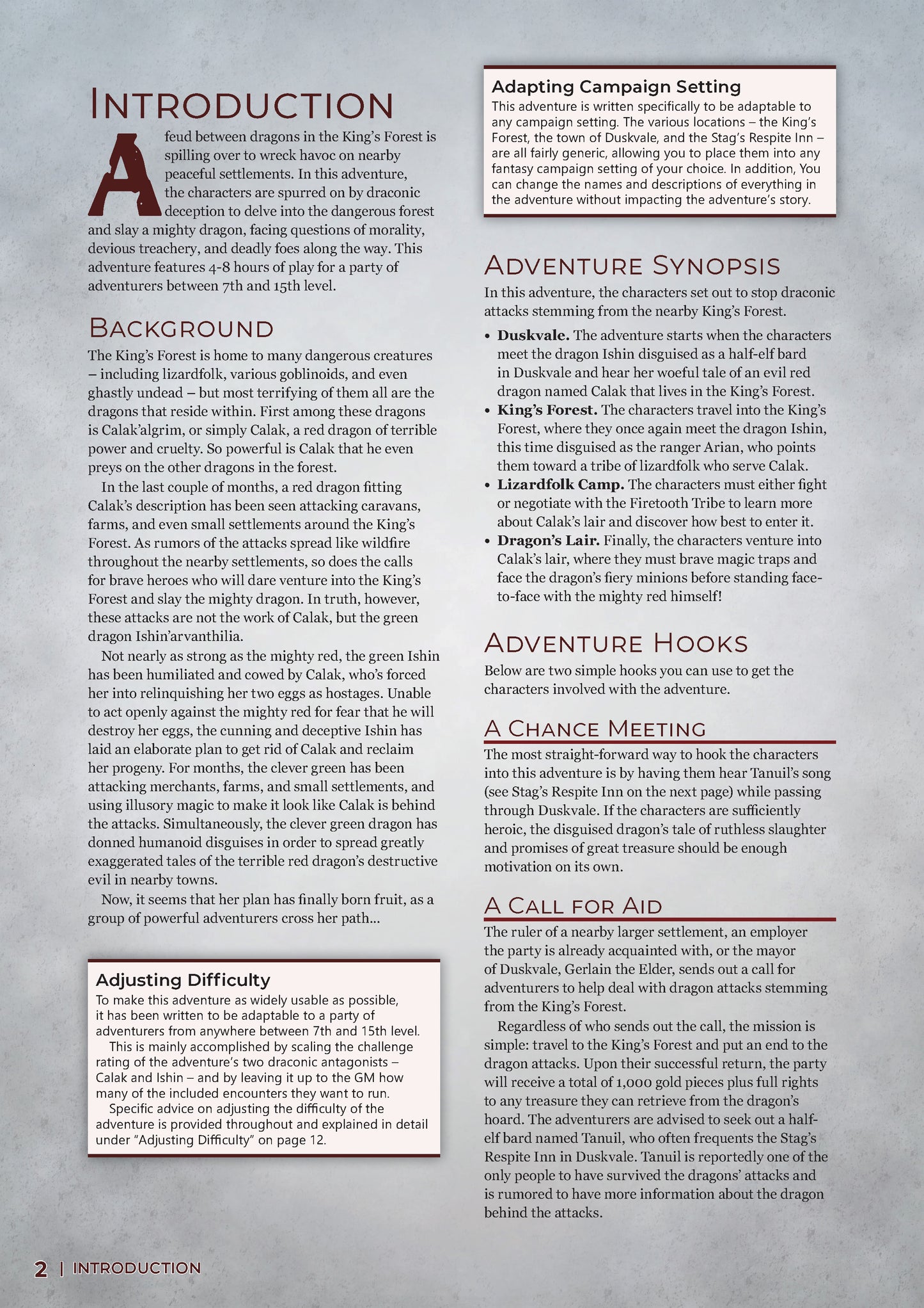 The Wyrm's Lie – 5E Adventure