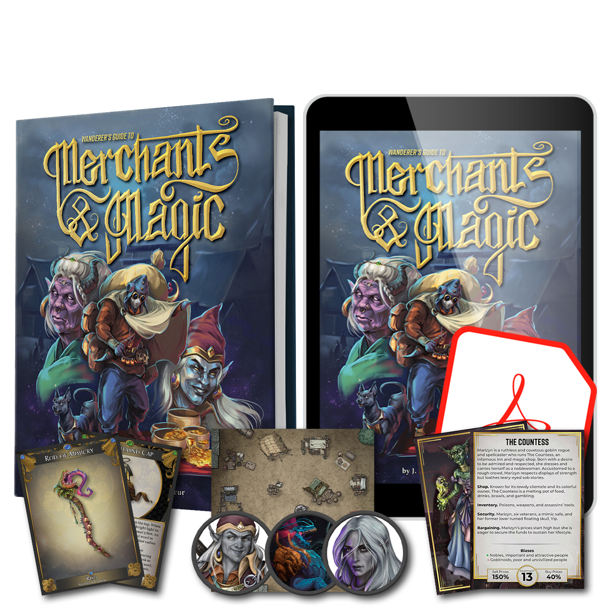 Wanderer's Guide to Merchants & Magic
