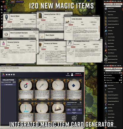 Foundry VTT – Wanderer's Guide to Merchants & Magic